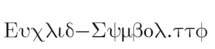 Euclid-Symbol.ttf
