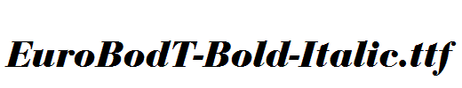 EuroBodT-Bold-Italic.ttf