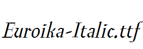 Euroika-Italic.ttf