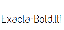 Exacta-Bold.otf