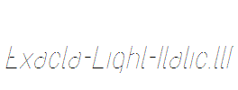 Exacta-Light-Italic.ttf