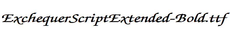 ExchequerScriptExtended-Bold.ttf