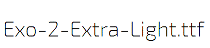 Exo-2-Extra-Light.otf
