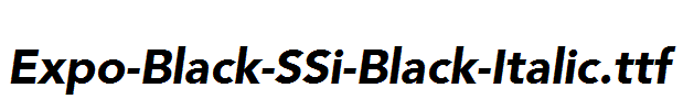 Expo-Black-SSi-Black-Italic.ttf