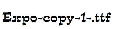 Expo-copy-1-.ttf