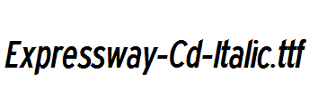 Expressway-Cd-Italic.ttf