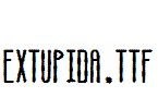 Extupida.ttf