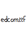 edcom.ttf