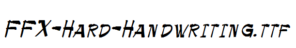 FFX-Hard-Handwriting.ttf