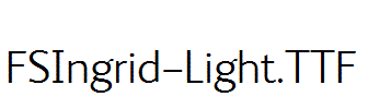 FSIngrid-Light.ttf