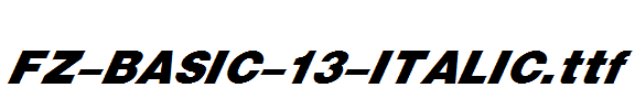 FZ-BASIC-13-ITALIC.ttf