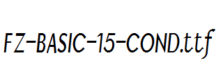 FZ-BASIC-15-COND.ttf