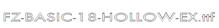 FZ-BASIC-18-HOLLOW-EX.ttf