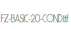 FZ-BASIC-20-COND.ttf