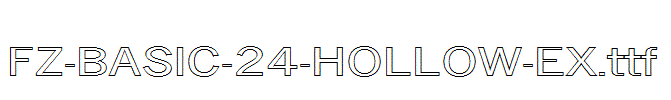 FZ-BASIC-24-HOLLOW-EX.ttf