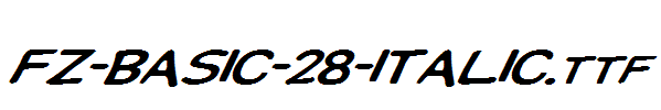 FZ-BASIC-28-ITALIC.ttf