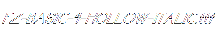 FZ-BASIC-4-HOLLOW-ITALIC.ttf