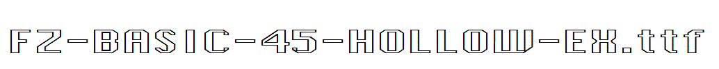 FZ-BASIC-45-HOLLOW-EX.ttf