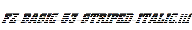 FZ-BASIC-53-STRIPED-ITALIC.ttf