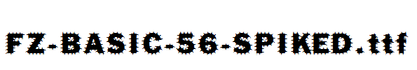 FZ-BASIC-56-SPIKED.ttf