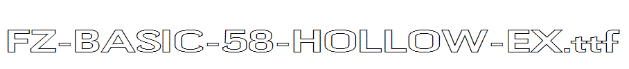 FZ-BASIC-58-HOLLOW-EX.ttf