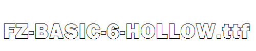 FZ-BASIC-6-HOLLOW.ttf