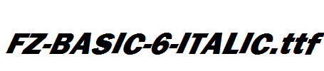 FZ-BASIC-6-ITALIC.ttf