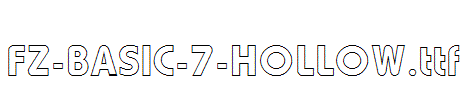 FZ-BASIC-7-HOLLOW.ttf