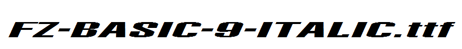 FZ-BASIC-9-ITALIC.ttf