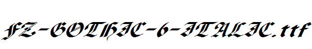 FZ-GOTHIC-6-ITALIC.ttf