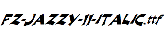 FZ-JAZZY-11-ITALIC.ttf