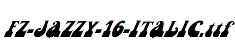 FZ-JAZZY-16-ITALIC.ttf