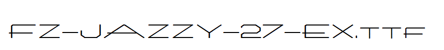 FZ-JAZZY-27-EX.ttf