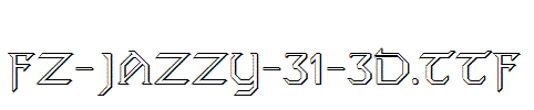 FZ-JAZZY-31-3D.ttf