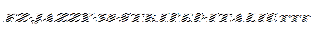 FZ-JAZZY-38-STRIPED-ITALIC.ttf