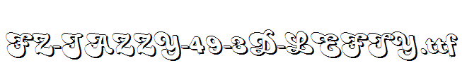 FZ-JAZZY-49-3D-LEFTY.ttf