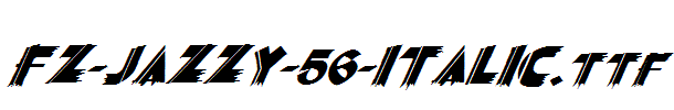 FZ-JAZZY-56-ITALIC.ttf