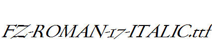 FZ-ROMAN-17-ITALIC.ttf