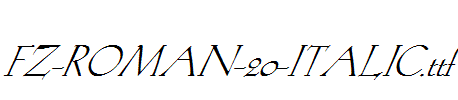 FZ-ROMAN-20-ITALIC.ttf