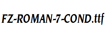FZ-ROMAN-7-COND.ttf