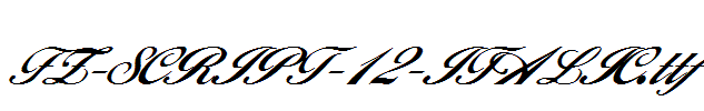 FZ-SCRIPT-12-ITALIC.ttf