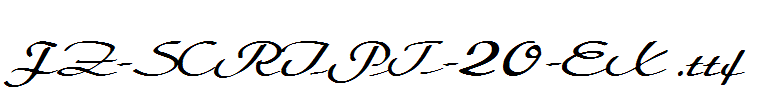 FZ-SCRIPT-20-EX.ttf