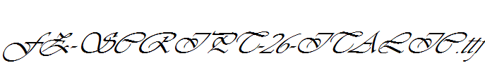 FZ-SCRIPT-26-ITALIC.ttf