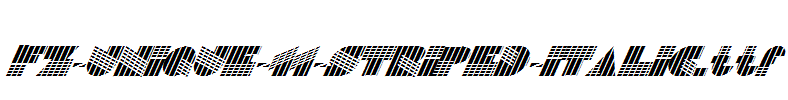 FZ-UNIQUE-11-STRIPED-ITALIC.ttf