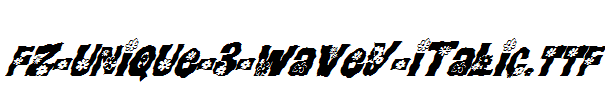 FZ-UNIQUE-3-WAVEY-ITALIC.ttf