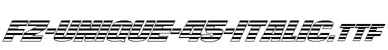 FZ-UNIQUE-45-ITALIC.ttf