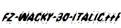 FZ-WACKY-30-ITALIC.ttf