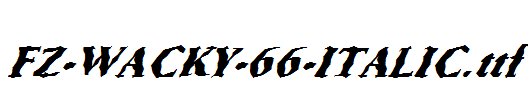 FZ-WACKY-66-ITALIC.ttf