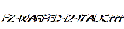 FZ-WARPED-12-ITALIC.ttf