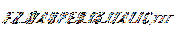 FZ-WARPED-13-ITALIC.ttf